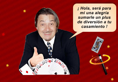 Mago Walter - Mago para bodas - Mago para casamientos
