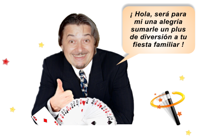 Mago Walter - Mago para comuniones - Mago para bautismos